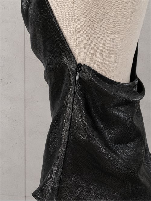 top scollo gronda cangiante SUSY MIX | SM00409NERO